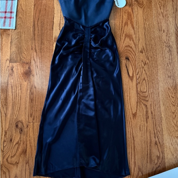 STAUD Navy Midi Wayfaring Dress. Size 0. NWT. - Picture 3 of 8